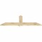 Ekena Millwork Eugene Rough Sawn Timber Gable Bracket, Douglas Fir, 72"W x 24"H x 2"D x 6"F, 8/12 Pitch GBW072X24X0206EUG00RDF - alternate 5